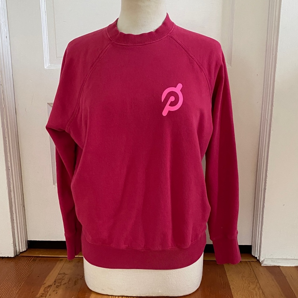 Spiritual Gangster Pink Crewneck Pullover Sweatshirt Small
